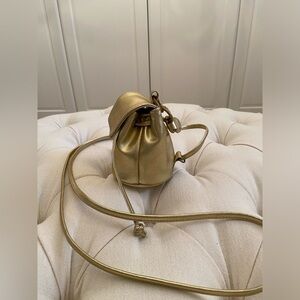 Vintage 80’s Gold Ultra Mini Back Pack